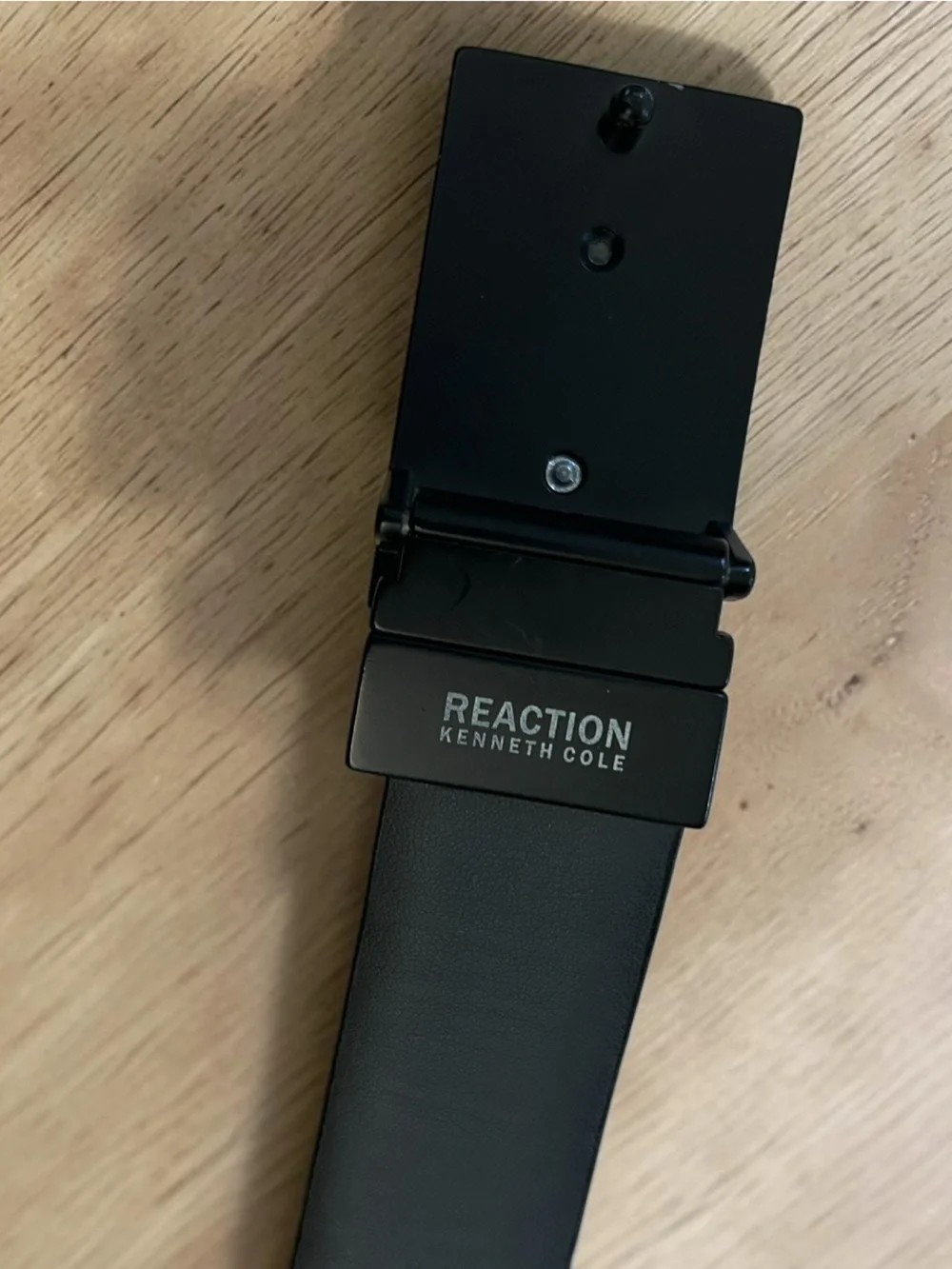 Kenneth Cole Reaction Men’s Black Belt Style 11048 NWOT